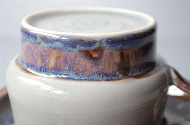 デンマーク製 クイストゴー MEXICO ティーカップ＆ソーサー メキシコ