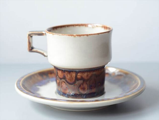 美品 デンマーク製 クイストゴー Mexico カップ＆ソーサー メキシコ