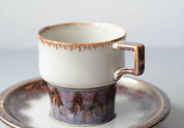 デンマーク製 クイストゴー Mexico カップ＆ソーサー メキシコ B&G