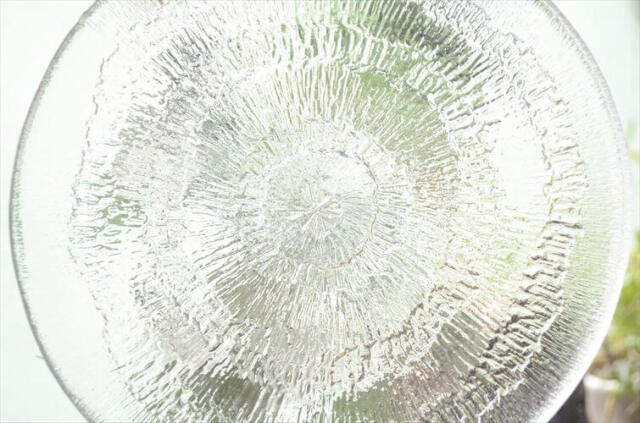 iittala イッタラ Solaris 20cm ガラスのプレート ソラリス お皿 北欧 フィンランド アンティーク_250708