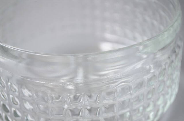 フィンランド製 Riihimaen Lasi Lappi ガラス デザートボウル 10cm