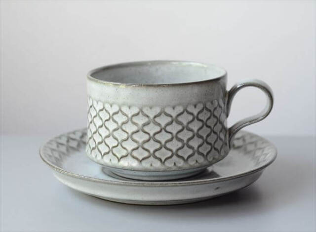 デンマーク製 クイストゴー コーディアル コーヒーカップ&ソーサー cordial B&G Nissen J.H.Quistgaard 北欧 ヴィンテージ_250715
