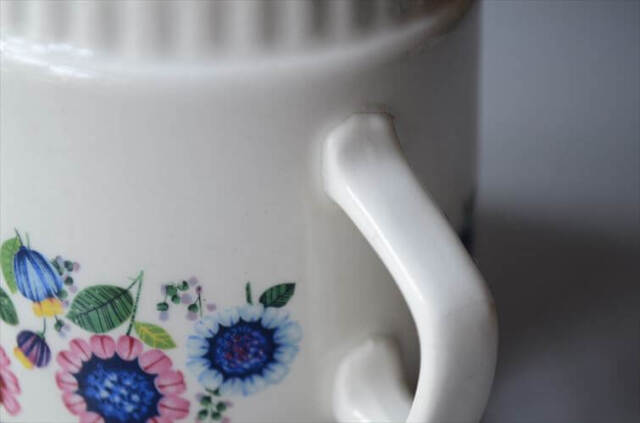 1960～70年代 ベルギー製 ヴィンテージ BOCH Delta Henny カップ ボッホ デルタ 磁器 陶器 アンティーク 食器 ヨーロッパ_250729