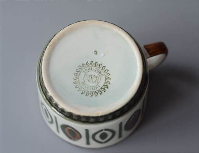 1960～70年代 ベルギー製 ヴィンテージ BOCH Delta Ellipse カップ
