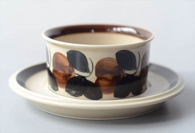 アラビア　ルイヤ　スープ皿5枚　arabia ruija◆ヴィンテージ ARABIA Ruija アラビア ルイヤ ティーカップ＆ソーサー（Vintage