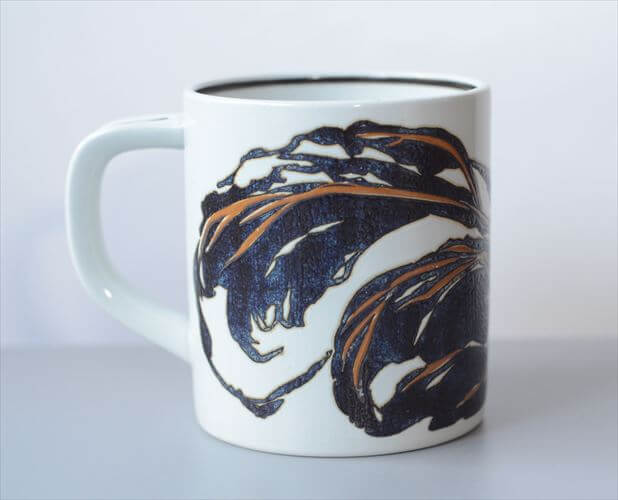 Royal Copenhagen Fajance Baca イヤーマグ カップ 1984年 Lサイズ