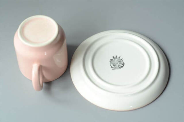 1950～70年代 ベルギー製 BOCH ボッホ Les Pastels ピンク カップ