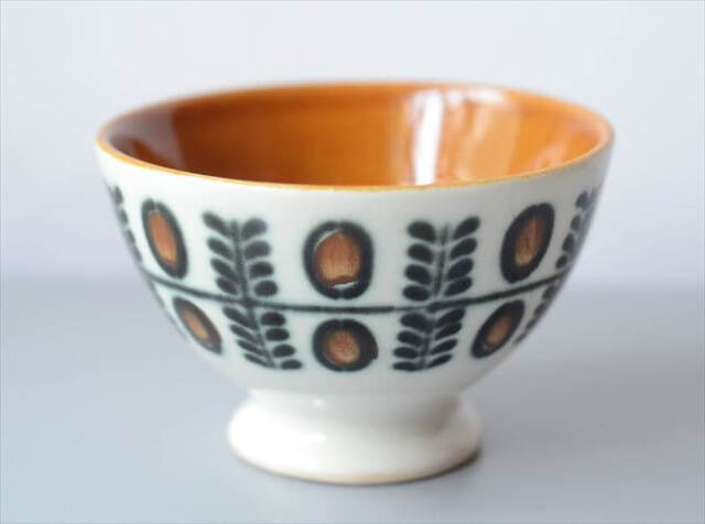 1960～70年代 ベルギー製 ヴィンテージ BOCH NOIX カフェオレボウル