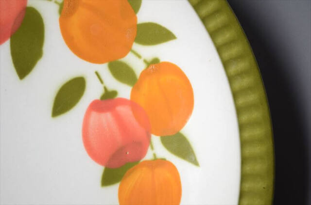 ベルギー製 ヴィンテージ BOCH Delta Stresa 19cm プレート ボッホ デルタ お皿 磁器 陶器 アンティーク 食器 ヨーロッパ_250910