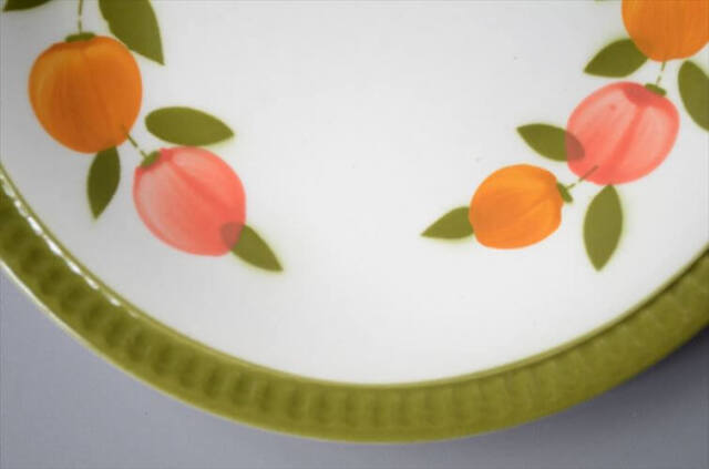 ベルギー製 ヴィンテージ BOCH Delta Stresa 19cm プレート ボッホ デルタ お皿 磁器 陶器 アンティーク 食器 ヨーロッパ_250910
