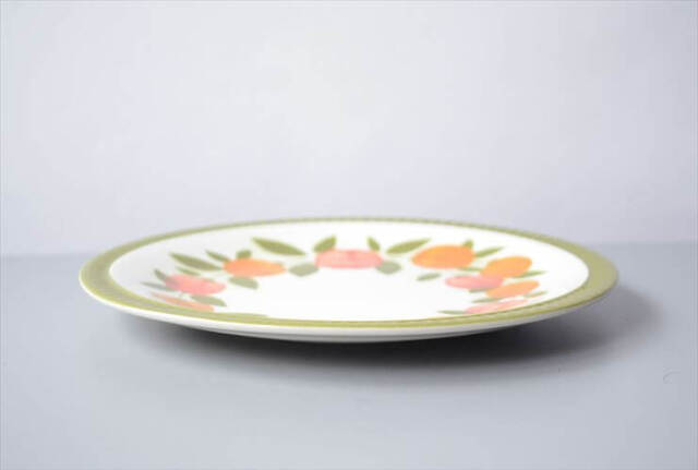 ベルギー製 ヴィンテージ BOCH Delta Stresa 19cm プレート ボッホ デルタ お皿 磁器 陶器 アンティーク 食器 ヨーロッパ_250910