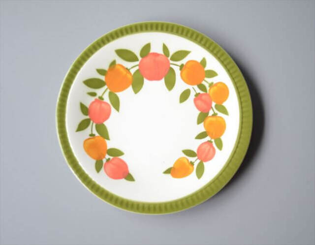 ベルギー製 ヴィンテージ BOCH Delta Stresa 19cm プレート ボッホ デルタ お皿 磁器 陶器 アンティーク 食器 ヨーロッパ_250910