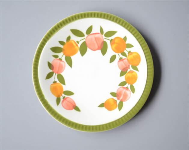 ベルギー製 ヴィンテージ BOCH Delta Stresa 19cm プレート ボッホ デルタ お皿 磁器 陶器 アンティーク 食器 ヨーロッパ_250910