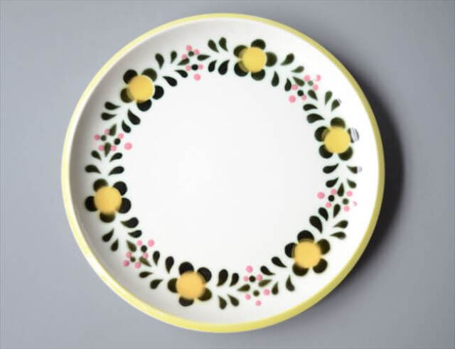 希少! ベルギー製 ヴィンテージ BOCH Menuet 24cm プレート 大皿