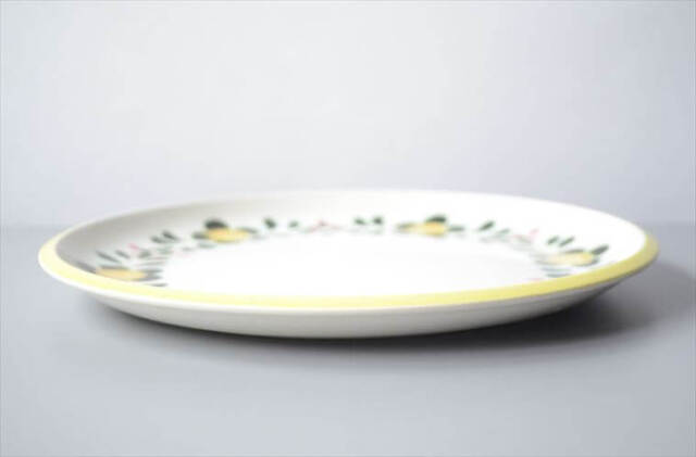 希少! ベルギー製 ヴィンテージ BOCH Menuet 24cm プレート 大皿