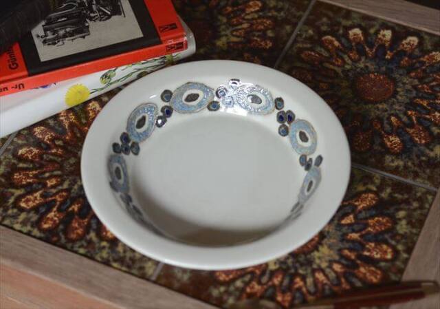 Royal Copenhagen Nucella ブルー 18.5cm スーププレート 深皿