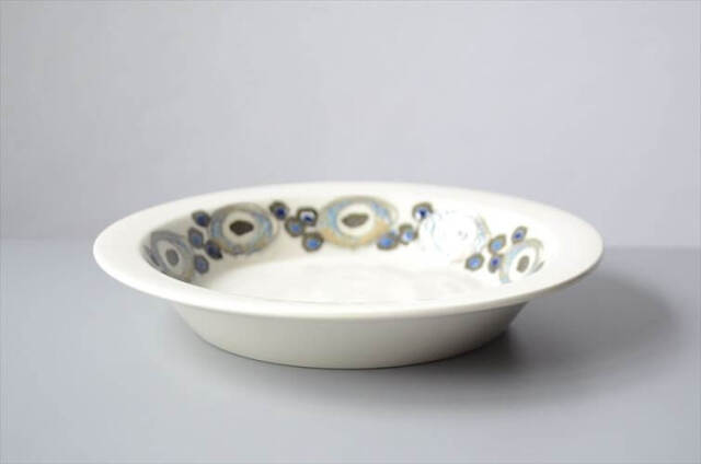 Royal Copenhagen Nucella ブルー 18.5cm スーププレート 深皿