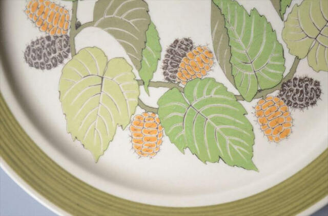 1960～70年代 ドイツ製 Rosenthal Terra Garda 20.5cm プレート お皿 ローゼンタール 陶器 アンティーク ヴィンテージ_250918