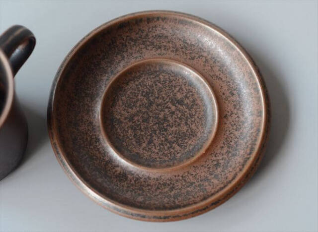 ARABIA アラビア ルスカ カップ＆ソーサー Ruska 7.5cm高 小サイズ 食器 フィンランド 陶器 北欧 ヴィンテージ アンティーク_250922