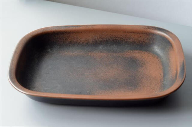 ARABIA アラビア Ruska スクエアプレート 35×25.5 大皿 深皿