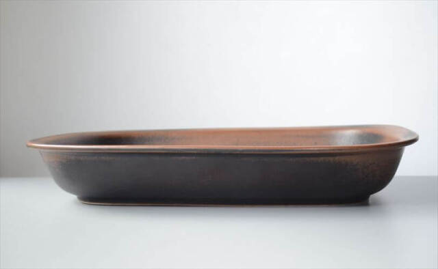 ARABIA アラビア Ruska スクエアプレート 35×25.5 大皿 深皿