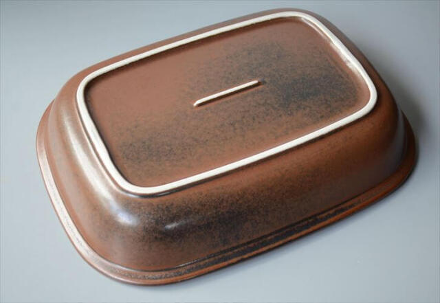 ARABIA アラビア Ruska スクエアプレート 30×22.5 大皿 深皿 ルスカ