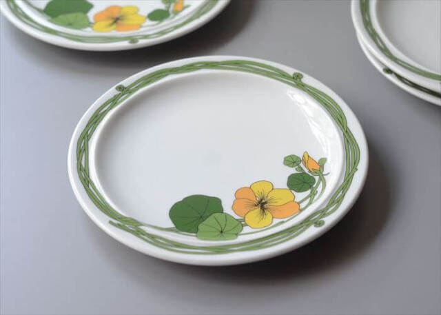 ドイツ製 Rosenthal Thomas 19.5cm プレート お皿 ローゼンタール トーマス 食器 陶器 ヴィンテージ アンティーク_250930