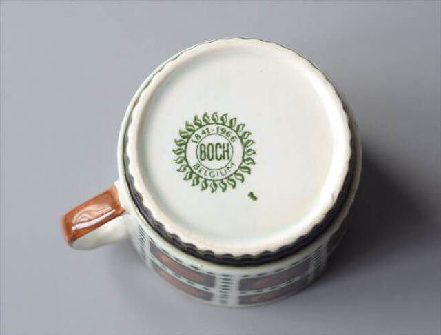 ベルギー製 BOCH ボッホ Bernadette カップ ベルナデッタ 磁器 陶器 アンティーク 食器 ヨーロッパ ヴィンテージ_251002