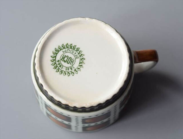 ベルギー製 BOCH ボッホ Bernadette カップ ベルナデッタ 磁器 陶器 アンティーク 食器 ヨーロッパ ヴィンテージ_251002