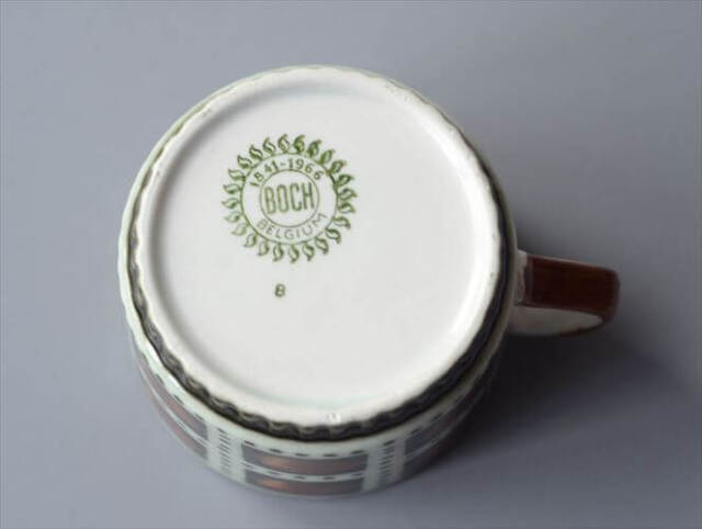 ベルギー製 BOCH ボッホ Bernadette カップ ベルナデッタ 磁器 陶器 アンティーク 食器 ヨーロッパ ヴィンテージ_251002