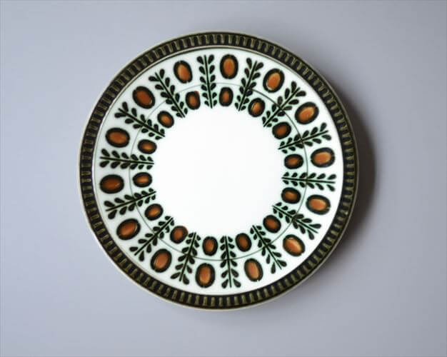 1960～70年代 ベルギー製 ヴィンテージ BOCH NOIX 19cm プレート