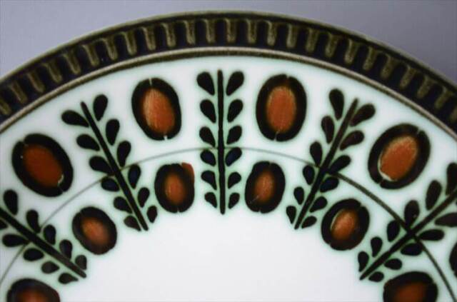 1960～70年代 ベルギー製 ヴィンテージ BOCH NOIX 19cm プレート