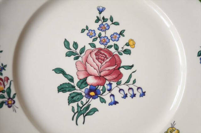 ドイツ製 VILLEROY&BOCH Alt Strassburg 19cm プレート お皿 ビレロイ＆ボッホ 陶器 アンティーク ヴィンテージ_251015