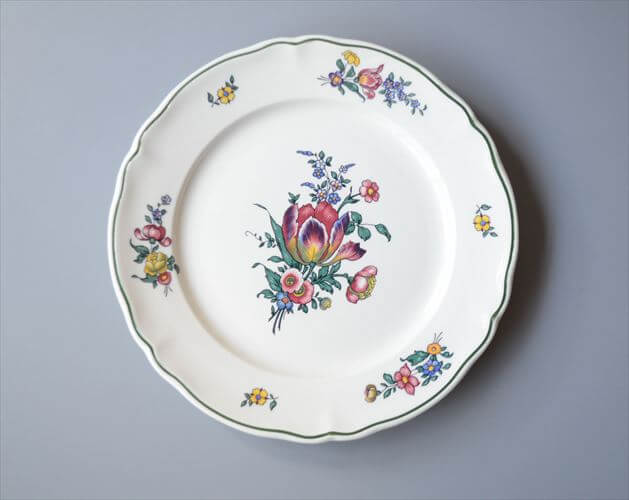 ドイツ製 VILLEROY&BOCH Alt Strassburg 19cm プレート お皿 ビレロイ＆ボッホ 陶器 アンティーク ヴィンテージ_251015
