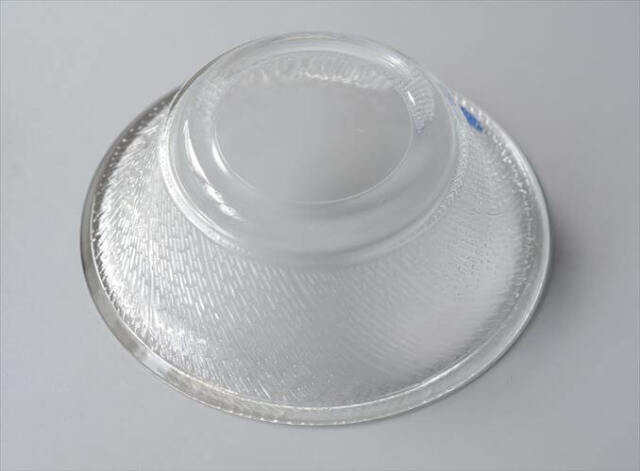ラベル付! フィンランド製 Nuutajarvi Lastu ガラスボウル φ14cm