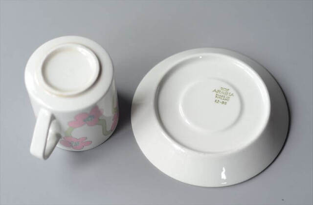 希少！Arabia Villiruusu カップ＆ソーサー アラビア ヴィリルース 北欧 フィンランド ヴィンテージ アンティーク_251021