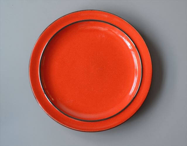 ドイツ製 Rosenthal Thomas Scandic Red 19.5cm プレート 皿 ローゼンタール トーマス 食器 ヴィンテージ アンティーク_251028