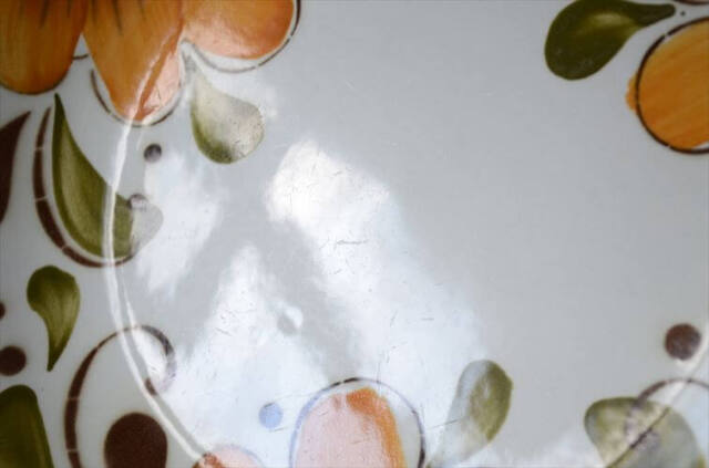 1960～70年代 ベルギー製 ヴィンテージ BOCH PARADISO 22.5cm プレート