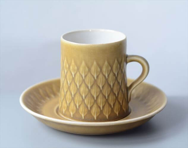 クイストゴー レリーフ カップ&ソーサー relief B&G Bing & Grondahl J.H.Quistgaard 北欧ヴィンテージ アンティーク_251031