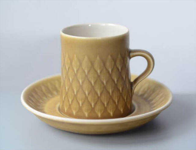 クイストゴー レリーフ カップ&ソーサー relief B&G Bing & Grondahl J.H.Quistgaard 北欧ヴィンテージ アンティーク_251031