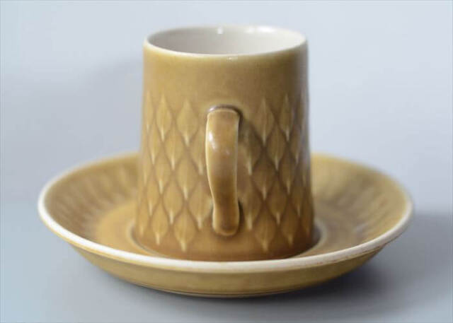 クイストゴー レリーフ カップ&ソーサー relief B&G Bing & Grondahl J.H.Quistgaard 北欧ヴィンテージ アンティーク_251031