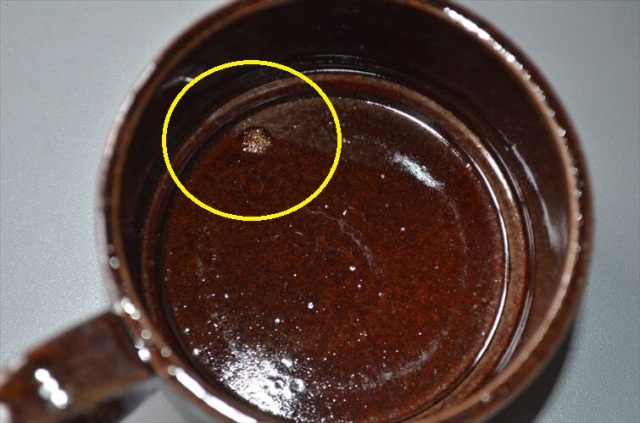 デンマーク製 KNABSTRUP ガラスと陶器のカップ ナブストラップ 北欧 食器 ヴィンテージ アンティーク_251106