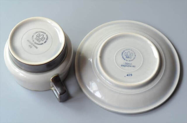 デンマーク製 クイストゴー TEMA ティーカップ＆ソーサー ティーマ B&G