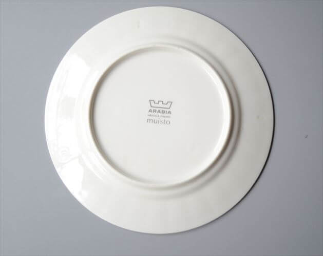 ARABIA アラビア MUISTO 17cm プレート お皿 ムイスト 北欧食器 フィンランド Goran Back 陶器 北欧 ヴィンテージ_251114