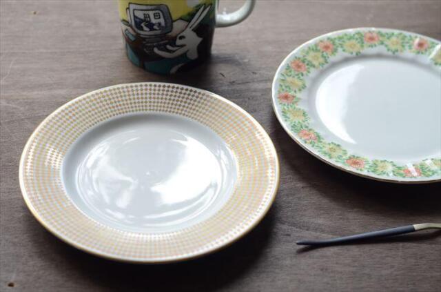 スウェーデン製　Kitttsjo 北欧アンティーク　皿　Arabia好きの方にも ARABIA アラビア Rio 17cm プレート お皿 リオ 北欧食器 フィンランド