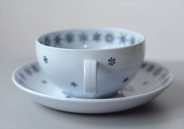 ARABIA SNOWFLAKE カップ＆ソーサー アラビア スノーフレーク 北欧