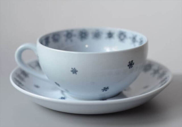 ARABIA SNOWFLAKE カップ＆ソーサー アラビア スノーフレーク 北欧