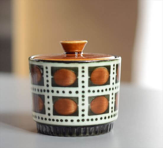 1960-70年代 ベルギー製 Boch Bernadette シュガーポット ボッホ