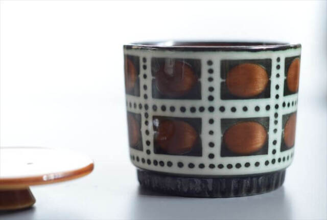 1960-70年代 ベルギー製 Boch Bernadette シュガーポット ボッホ