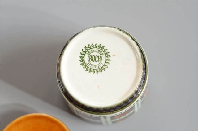 1960-70年代 ベルギー製 Boch Bernadette シュガーポット ボッホ